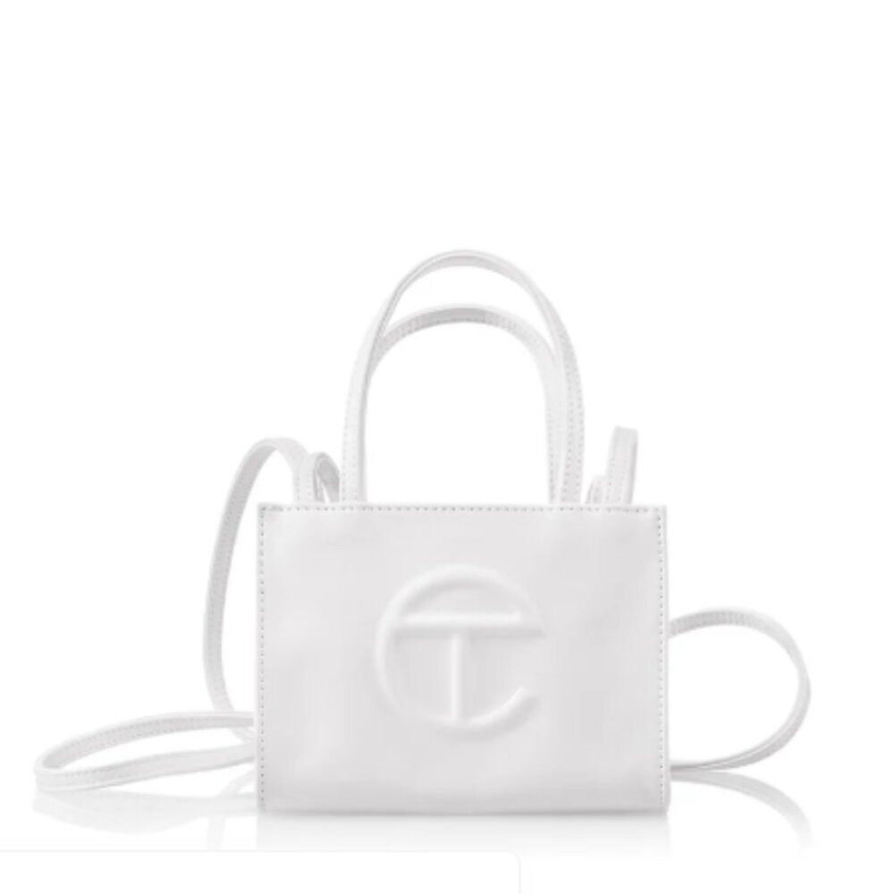Telfar Small Shopping Bag | White